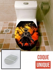 Housse de toilette - Décoration abattant wc Soul of the Golden Hunter