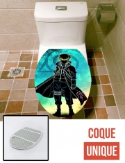 Housse de toilette - Décoration abattant wc Soul of the Hokage