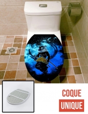 Housse de toilette - Décoration abattant wc Soul of the Masked Hunter
