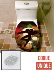 Housse de toilette - Décoration abattant wc Space Hunter