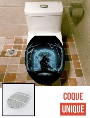Housse de toilette - Décoration abattant wc Speak Friend and Enter