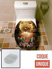 Housse de toilette - Décoration abattant wc squid Game Partie 1