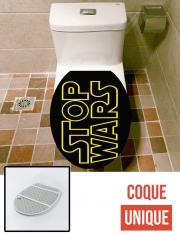 Housse de toilette - Décoration abattant wc Stop Wars