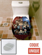 Housse de toilette - Décoration abattant wc Stranger Things Lego Art