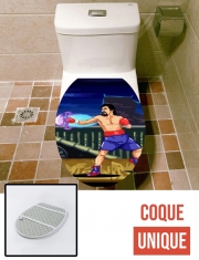 Housse de toilette - Décoration abattant wc Street Pacman Fighter Pacquiao