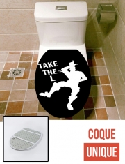 Housse de toilette - Décoration abattant wc Take The L Fortnite Celebration Griezmann
