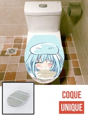 Housse de toilette - Décoration abattant wc Tensura Smile bubble
