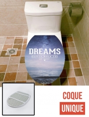 Housse de toilette - Décoration abattant wc The best DREAMS