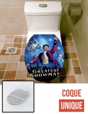 Housse de toilette - Décoration abattant wc the greatest showman