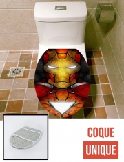 Housse de toilette - Décoration abattant wc The Iron Man
