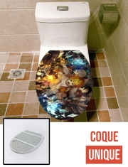 Housse de toilette - Décoration abattant wc The promised Neverland