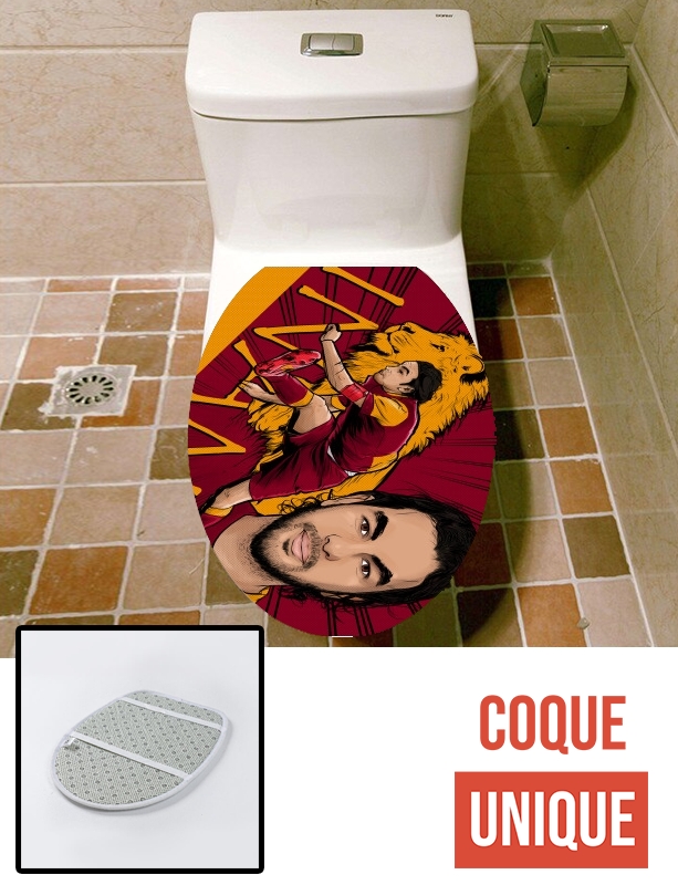 Housse de toilette - Décoration abattant wc The turkish lion Inan Galatasaray