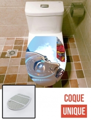 Housse de toilette - Décoration abattant wc Tony the genius Iron