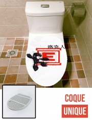 Housse de toilette - Décoration abattant wc Traditional Robot