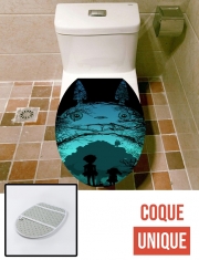 Housse de toilette - Décoration abattant wc Treetoro