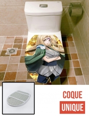 Housse de toilette - Décoration abattant wc Tsunade Senju Art Gold
