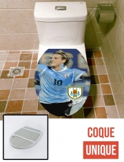 Housse de toilette - Décoration abattant wc Uruguay Foot 2014
