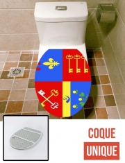 Housse de toilette - Décoration abattant wc Vaucluse Département français
