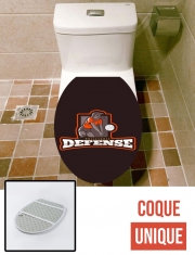 Housse de toilette - Décoration abattant wc Volleyball Defense