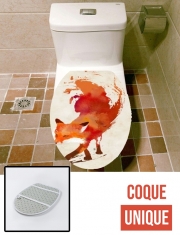 Housse de toilette - Décoration abattant wc Renard Vulpes