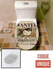 Housse de toilette - Décoration abattant wc Wanted Luffy Pirate