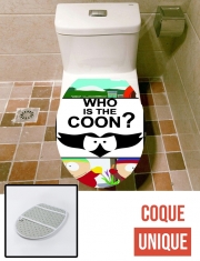 Housse de toilette - Décoration abattant wc Who is the Coon ? Tribute South Park cartman