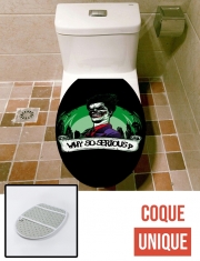 Housse de toilette - Décoration abattant wc Why So Serious ??