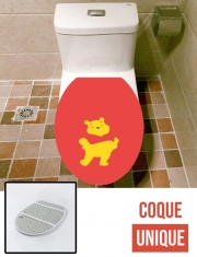 Housse de toilette - Décoration abattant wc Winnie The pooh Abstract