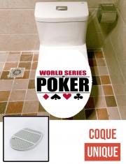 Housse de toilette - Décoration abattant wc World Series Of Poker