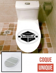 Housse de toilette - Décoration abattant wc World trigger Border organization