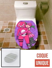 Housse de toilette - Décoration abattant wc Zoey And Bisounours Skins