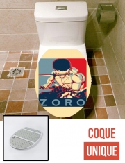 Housse de toilette - Décoration abattant wc Zoro Propaganda