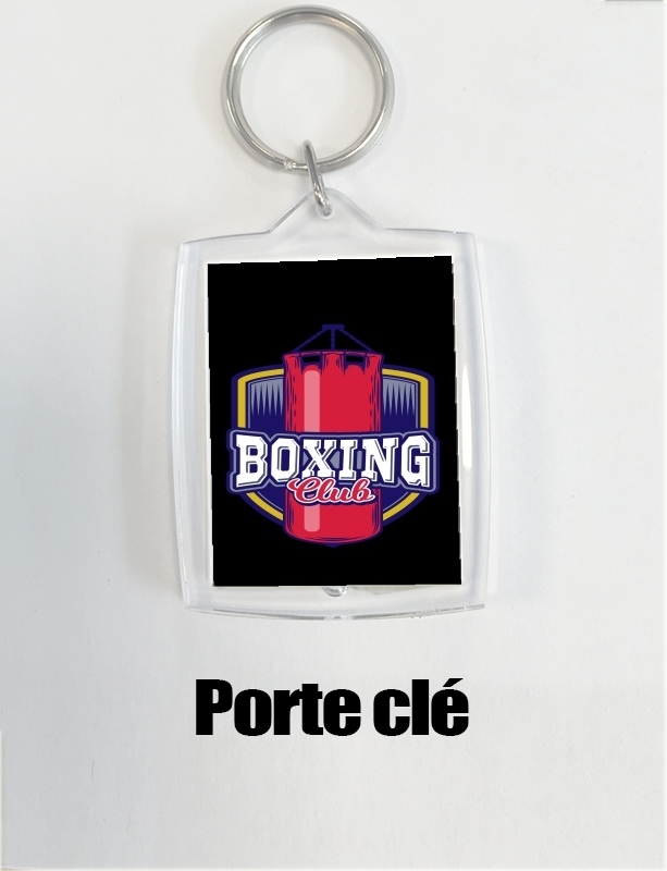 Porte clé photo Boxing Club