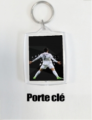 Porte clé photo Cristiano Ronaldo Celebration Piouuu GOAL Abstract ART