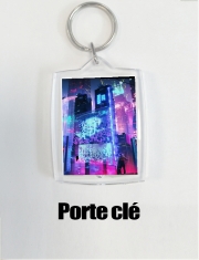Porte clé photo Cyberpunk city night art