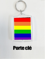 Porte clé photo Drapeau Arc En Ciel Gay - Rainbow flag