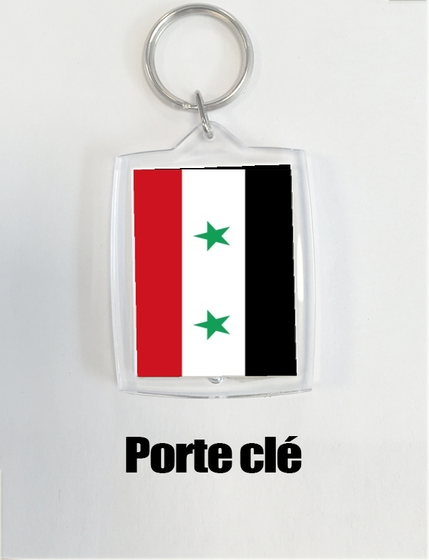 Porte clé photo Drapeau Syrie