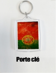 Porte clé photo Drapeau Vintage Portugal