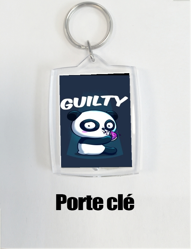 Porte clé photo Guilty Panda