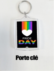 Porte clé photo Happy pride day
