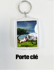 Porte clé photo Amour cheval pour toujous