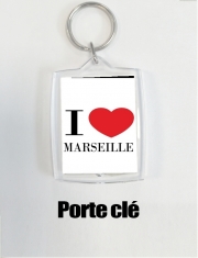Porte clé photo I love Marseille