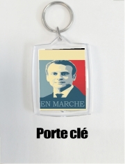 Porte clé photo Macron Propaganda En marche la France
