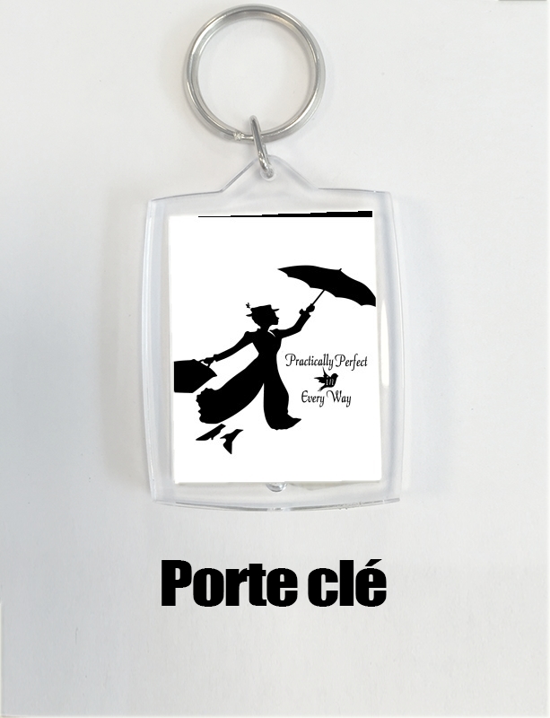 Porte clé photo Mary Poppins Perfect in every way