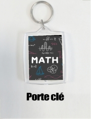 Porte clé photo Mathematics background