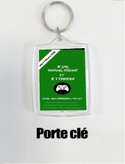 Porte clé photo Mauvais perdant - Vert Xbox