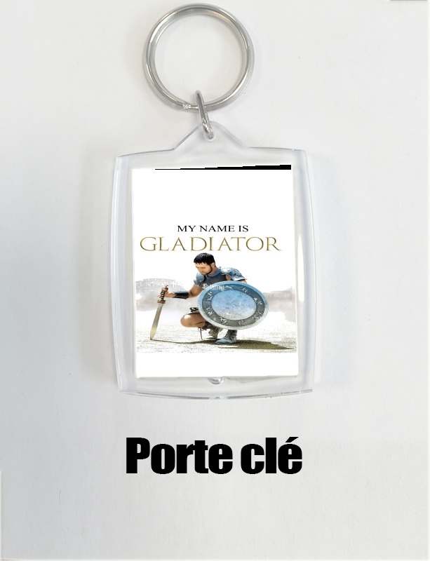 Porte clé photo My name is gladiator