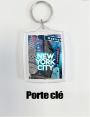 Porte clé photo New York City II [blue]