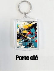Porte clé photo Painting Abstract V4