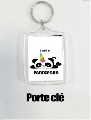Porte clé photo Panda x Licorne Means Pandicorn